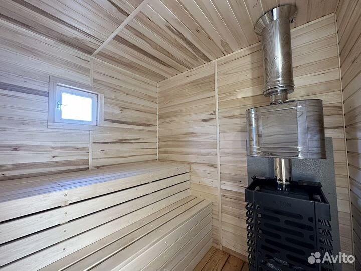 Дом для отдыха с бассейном и баней