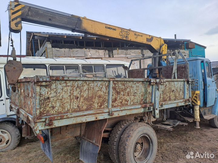 Бортовой грузовик ЗИЛ 433100 с КМУ ЗИЛ, 1993