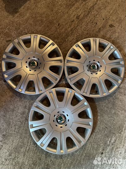 Колпаки на skoda octavia r15