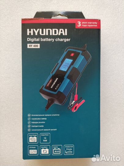 Зарядное устройство Hyundai HY 400 6/12V