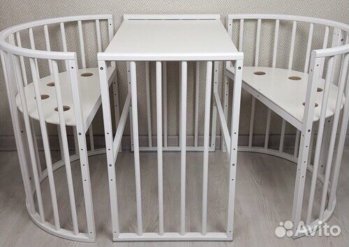 Кровать трансформер 6 в 1+ 2 матраца