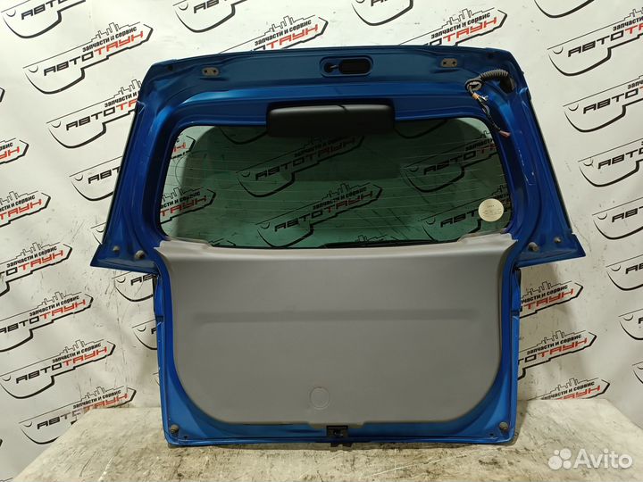 Дверь задняя mazda demio mazda2 DY DY3R DY3W DY5R DY5W D5Y26202X синий, 27B QA4292