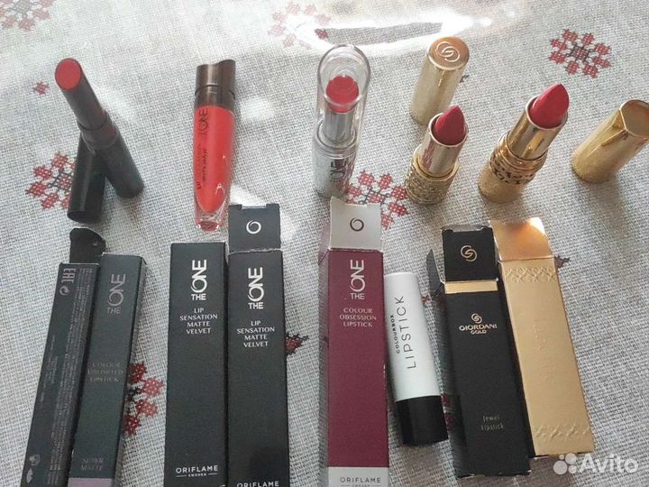 Помады красных оттенков новые