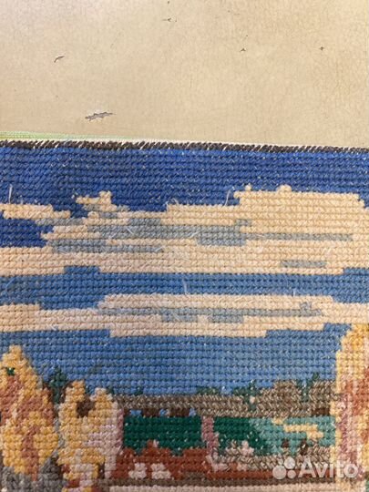 Наволочка вышитая СССР