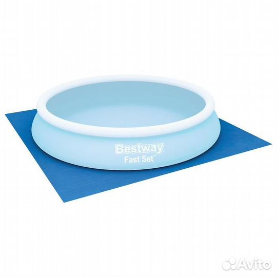 Подстилка для круглых бассейнов, 396 х 396 см, 580