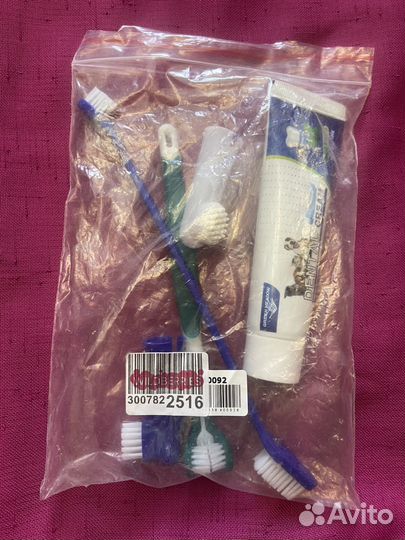 Полный набор для ухода за зубами кошек и собак