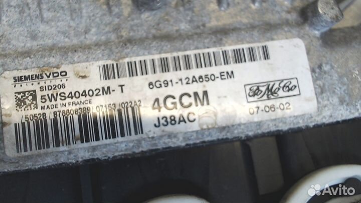 Блок управления двигателем Ford S-Max, 2007