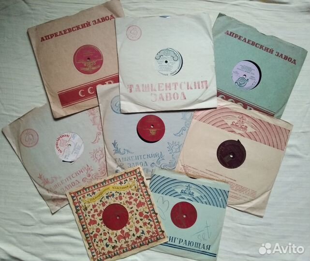 Продам виниловые пластинки, 78 обор./мин., 50-56гг