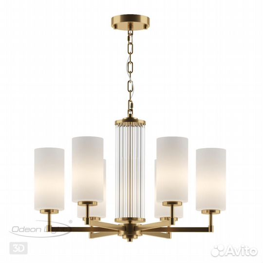 Люстра odeon light kasali 4990/6