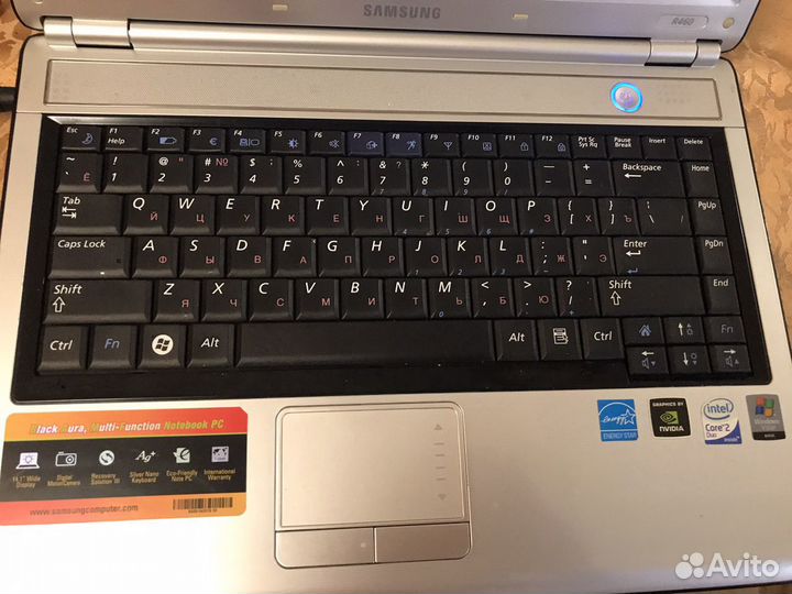 Ноутбук Samsung модель : NP -R460L