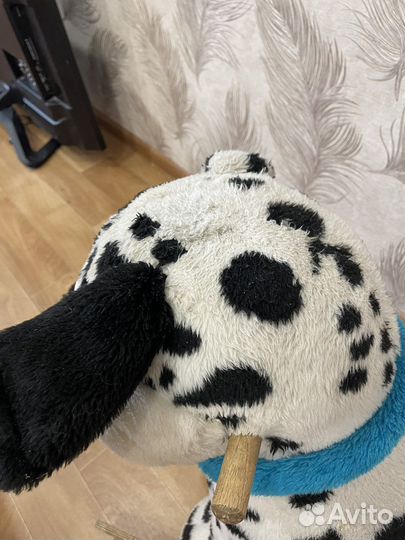 Собака качалка детская