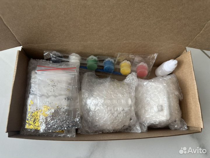 Набор для творчества объемные раскраски