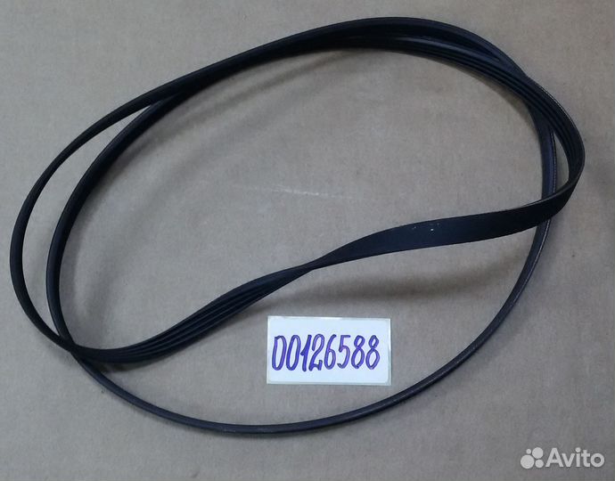 Ремень 1244 J4 стиральной машины beko, smeg 126588