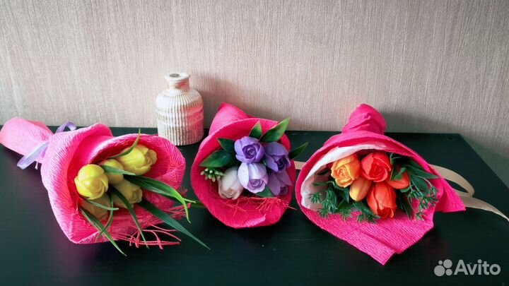 Букет тюльпанов к 8 марта