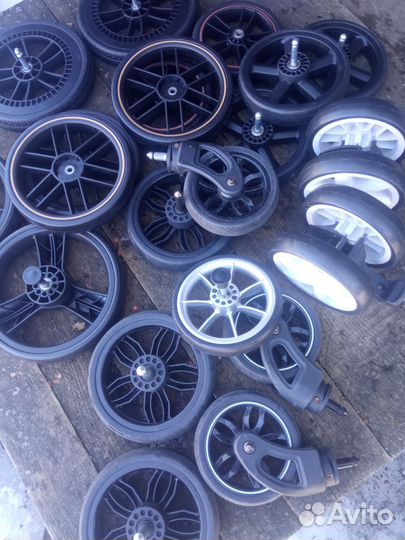 Задние колёса. Новые