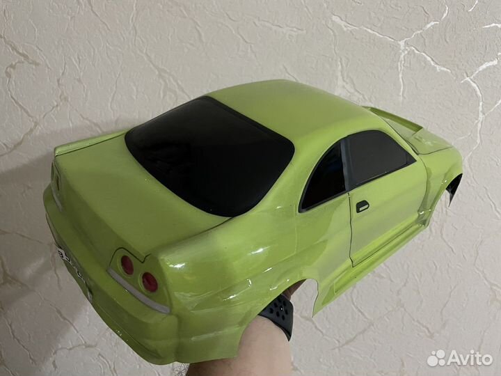 Кузов, корка ниссан скайлайн 1/10 drift