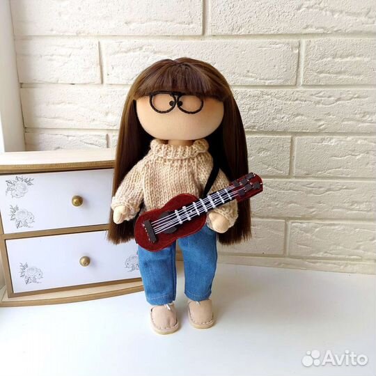 Интерьерная кукла ручной работы