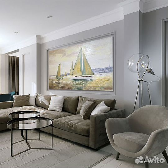 Картина маслом на холсте 