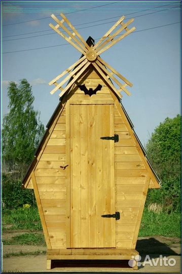 Уличный туалет прямоугольник YLS