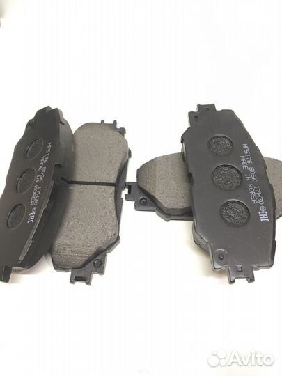 Колодки перед Toyota Corolla с 2007 г. Toyota Auri