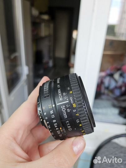 Объектив Nikon 50mm f/1.8G AF-S Nikkor