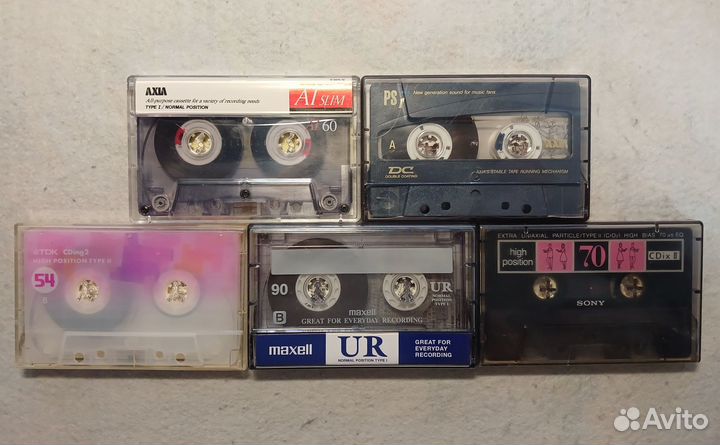 Аудиокассеты с музыкой разные