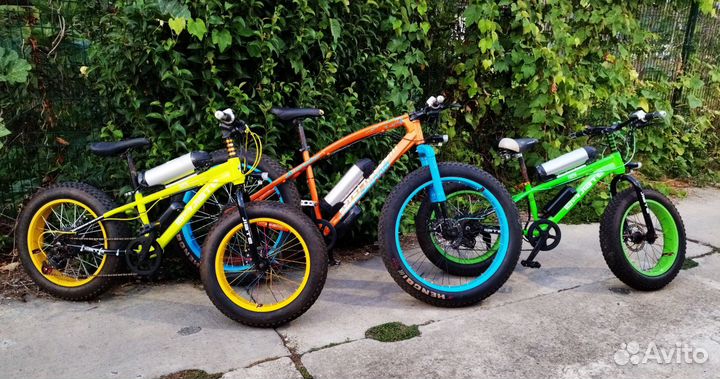 Электрический велосипед фетбайк