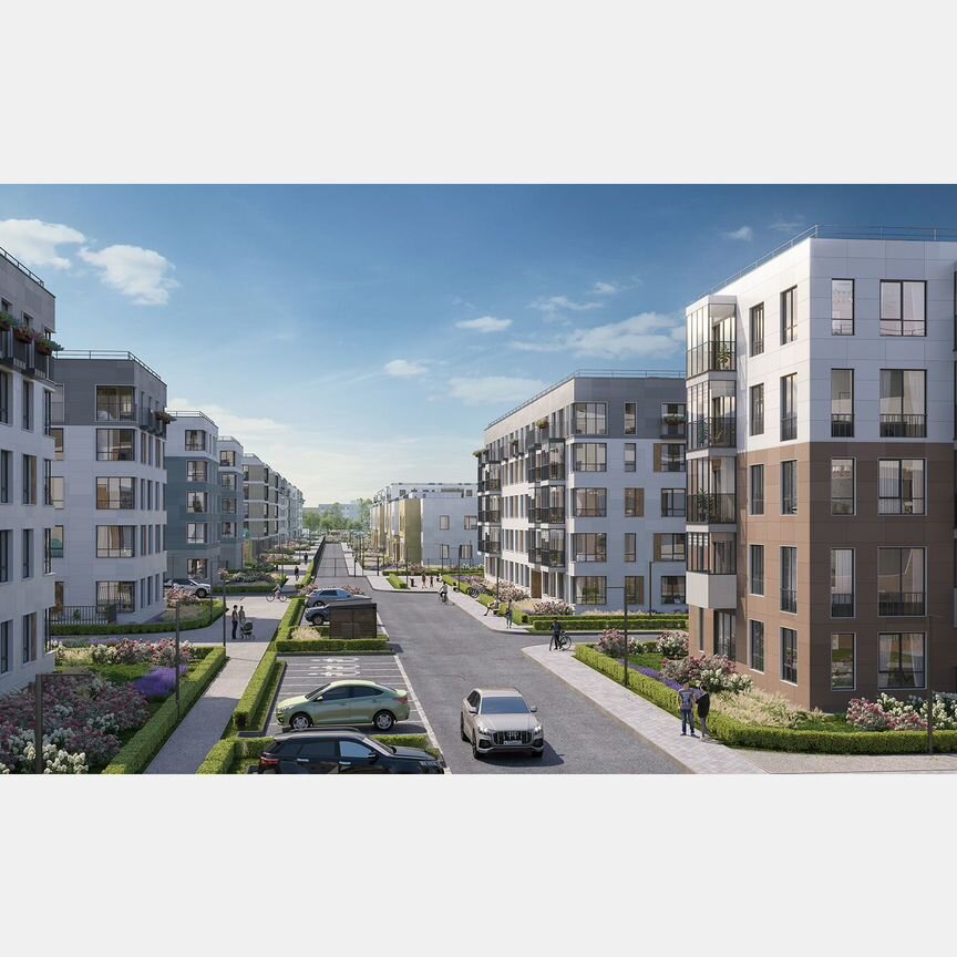 2-к. квартира, 45,1 м², 5/5 эт.