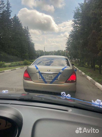 Лента украшения на авто свадебное