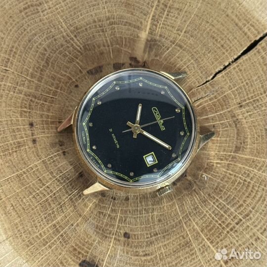 Слава в позолоте - мужские наручные часы СССР