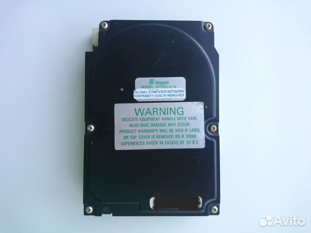 Раритетный жесткий диск IDE Seagate 42.8M ST351A/X