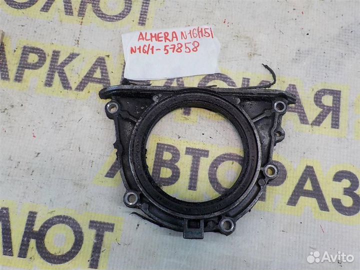 Крышка коленвала задняя Nissan Almera (N16) 2000