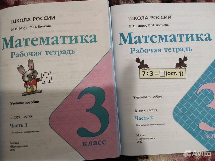 Рабочие тетради 3 класс