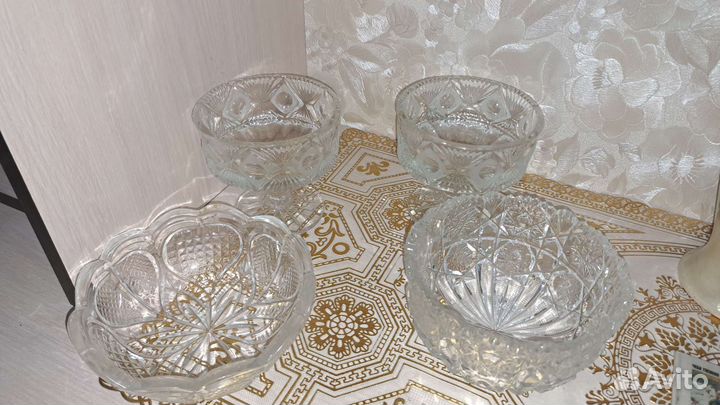 Хрустальная посуда, с времён СССР