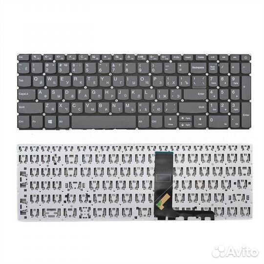 Клавиатура Lenovo 320-15ABR серая, новая гарантия