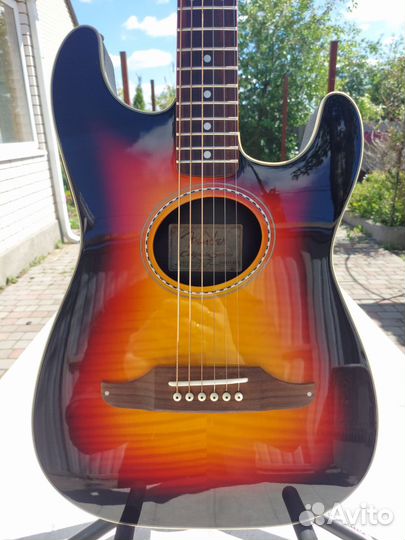 Гитара fender stratacoustic