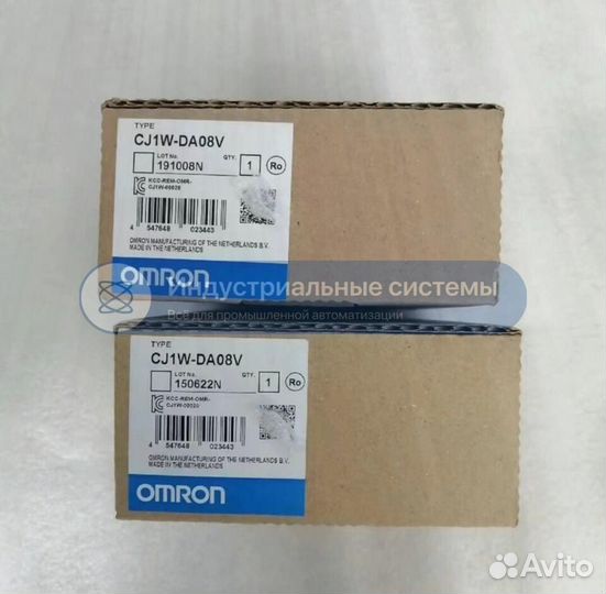 Аналоговый модуль Omron CJ1W-DA08V