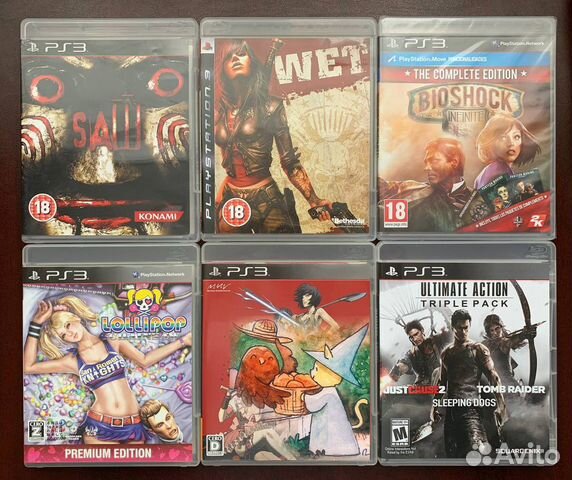 Игры на дисках PS3