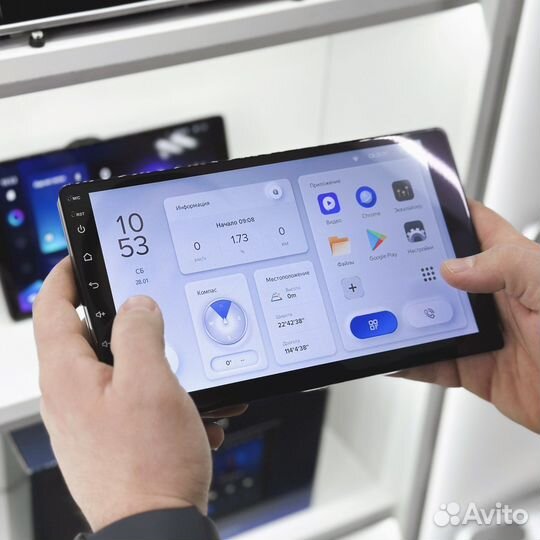 Магнитола Teyes 10” на Kia Optima 4 JF