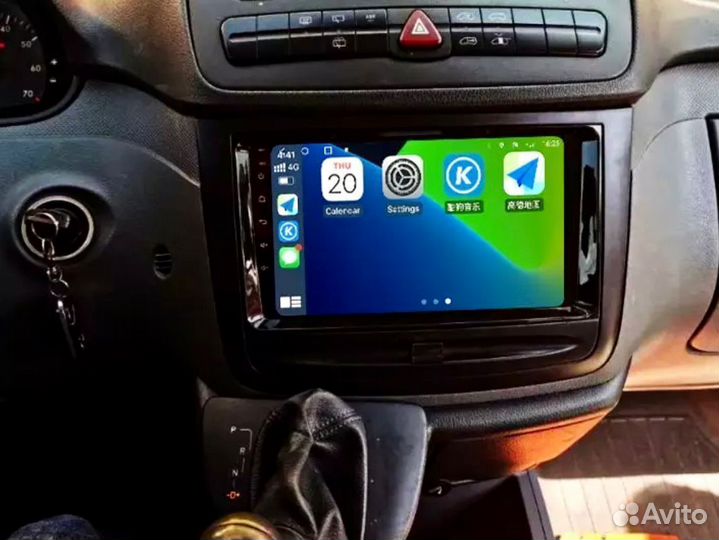 Магнитола Mercedes Viano Vito Android IPS DSP