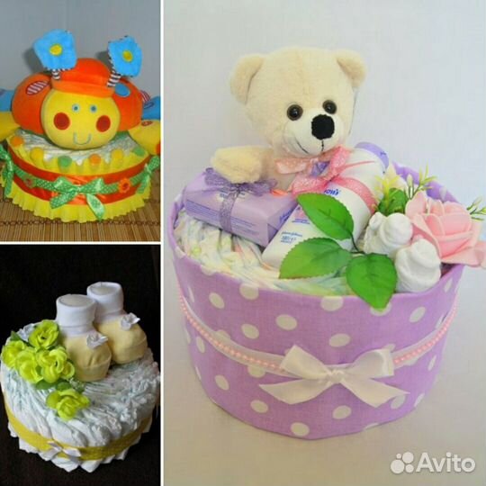 Торты из памперсов)