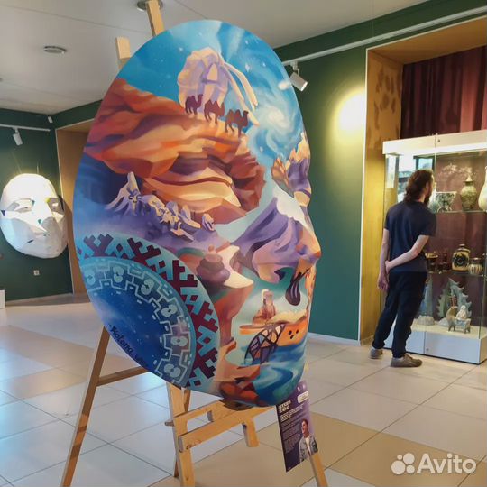 Роспись на стенах