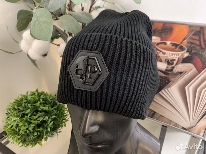 Крутая шапка Philipp Plein новинка 2023