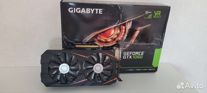 Видеокарта 1060 6 gb