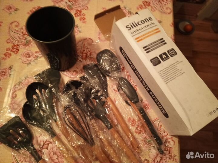 Набор силиконовых кухонных принадлежностей