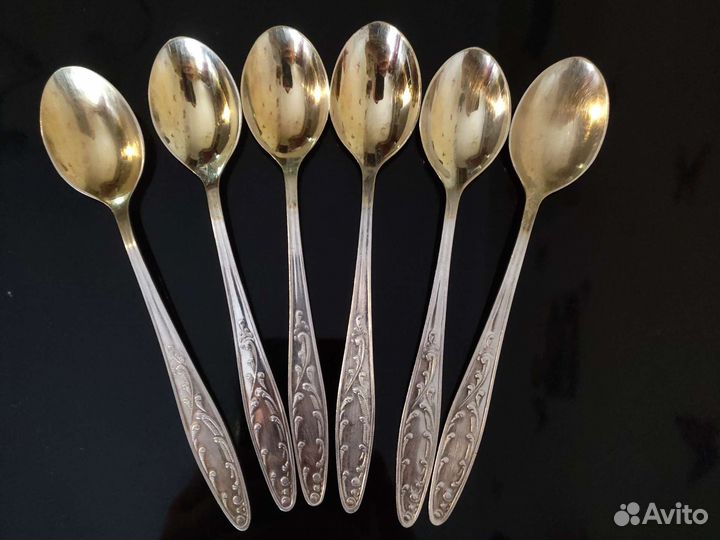 Мельхиоровые ложки мнц