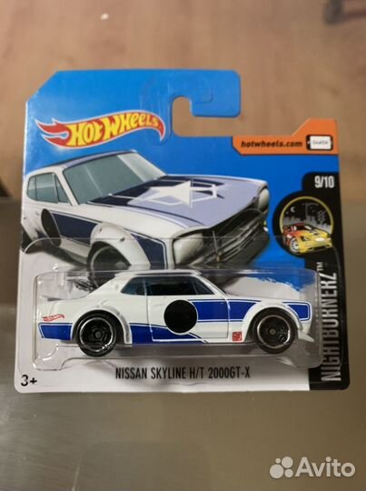 Hot wheels Nissan Skyline H/T 2000GT-X