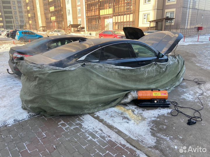 Отогрев авто