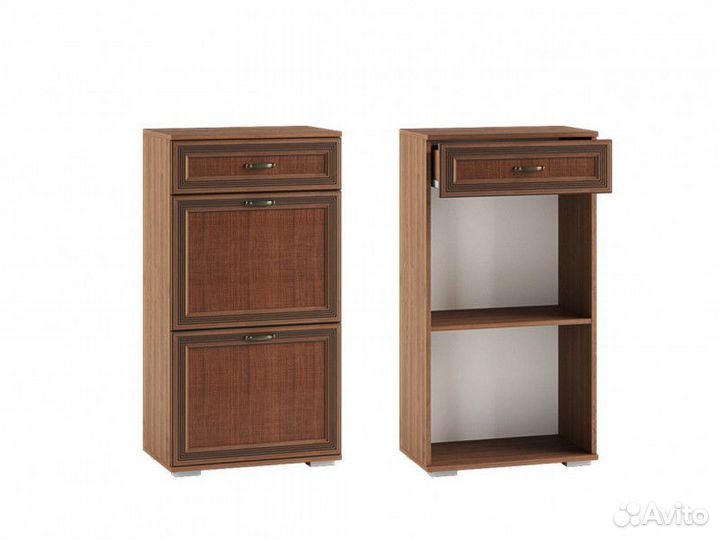 Обувница Ливорно ло-30 орех