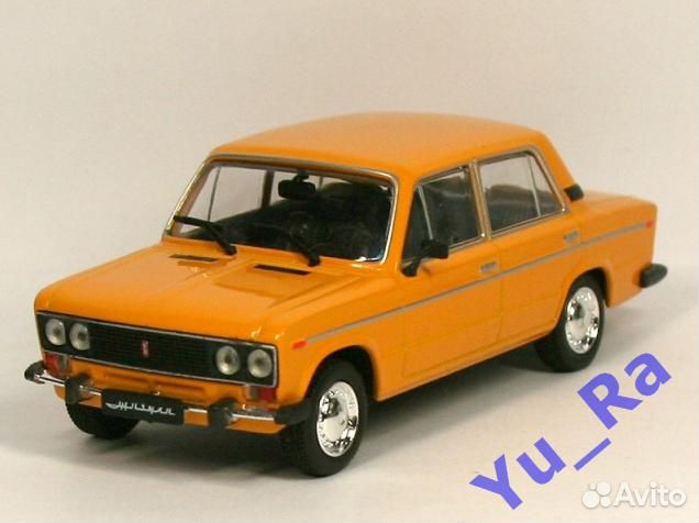 Ваз-2106 Жигули Автолегенды СССР №50 1:43 Yu-Ra